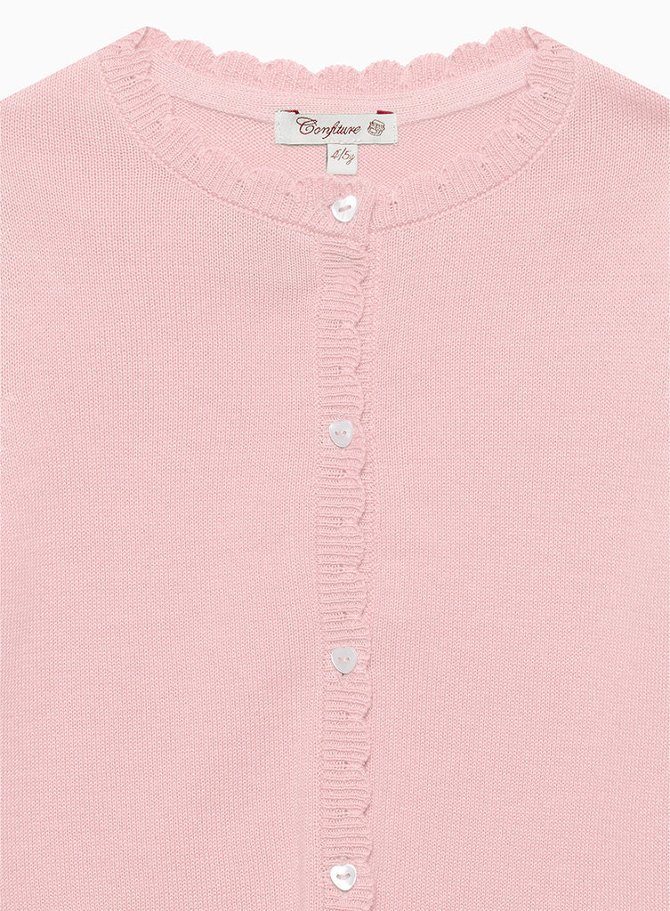 Soft pink 2025 cardigan sweater