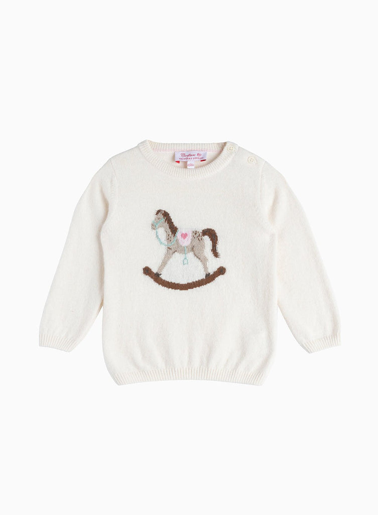 Girls on sale horse sweater