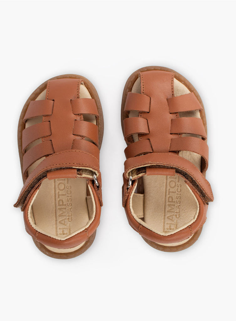 Hampton Classics Milo Sandals In Tan 