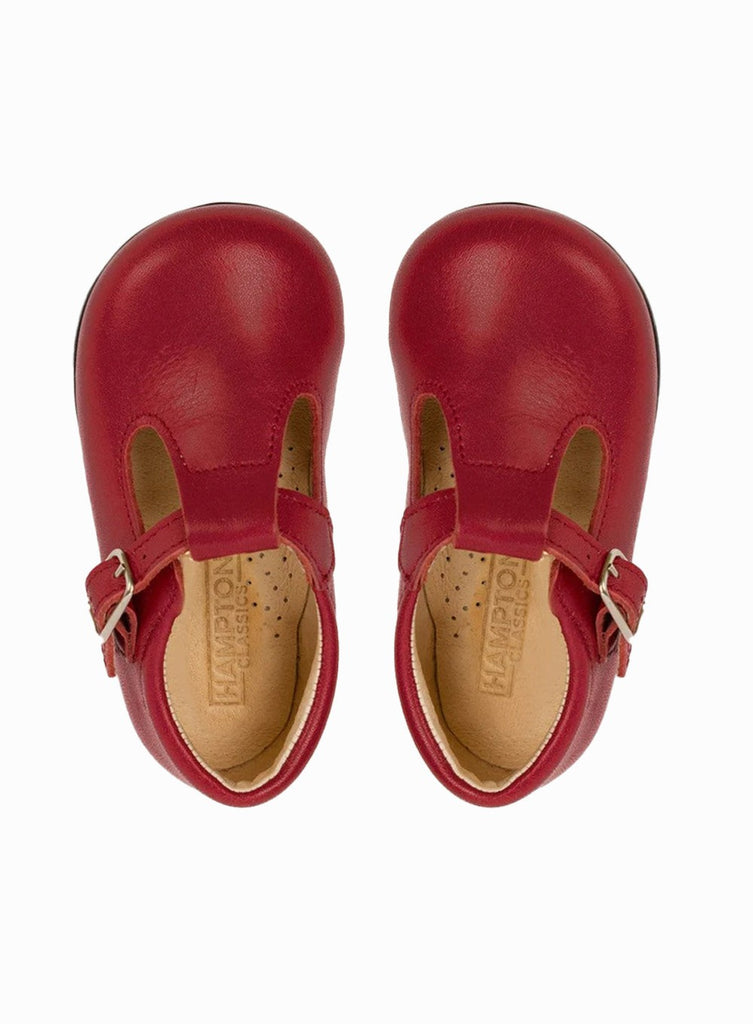 My First Hampton Classics James First Walkers In Red | Trotters ...