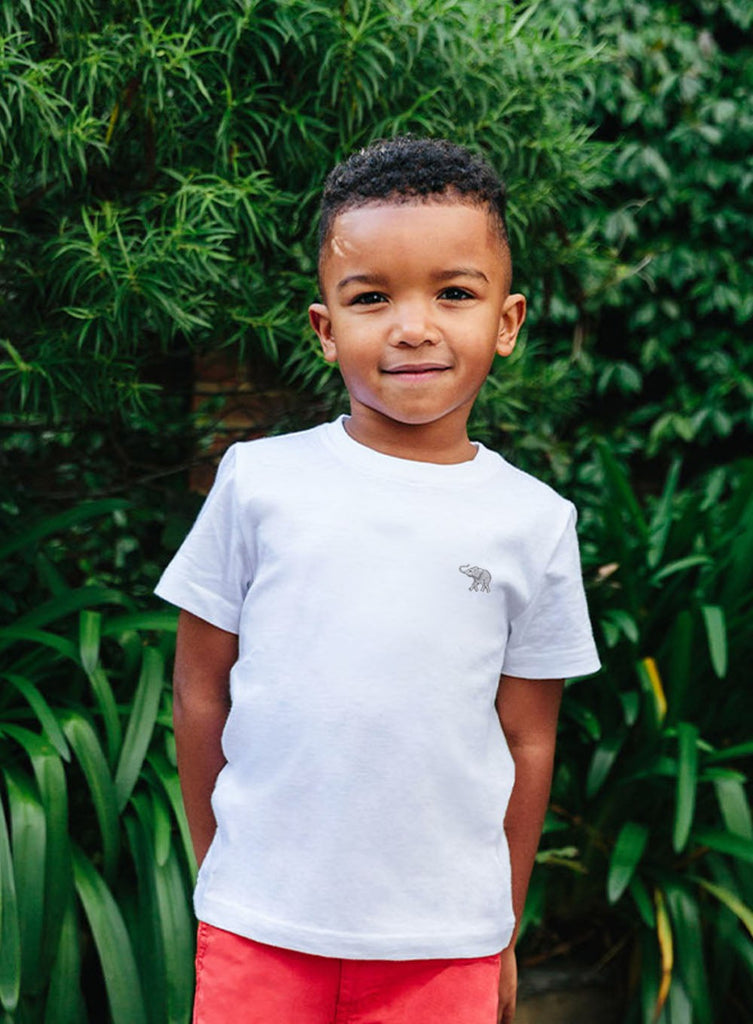 boy brown shirt