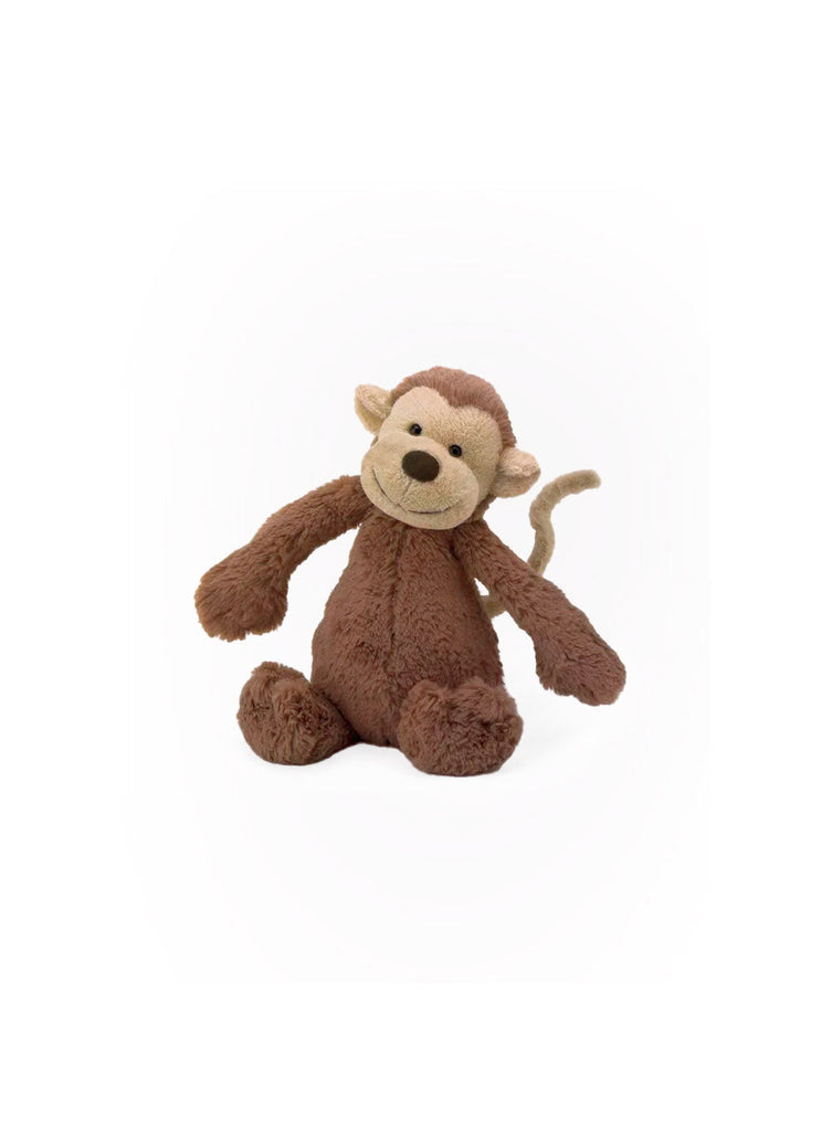 Jellycat Brown Beige Bashful Monkey Plush Soft Toy high quality Stuffed Animal