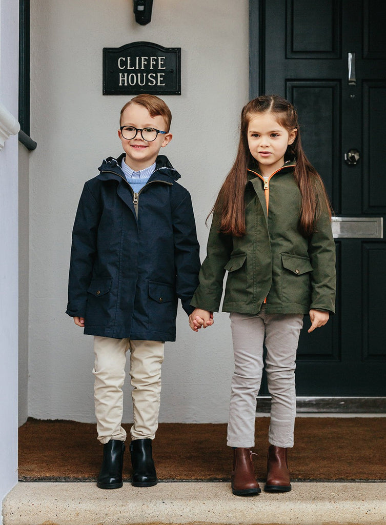 Barbour waterproof best sale jacket kids