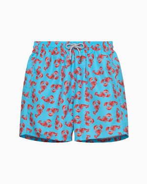 Hamptons Swim Swimshorts Mens Swimshorts in Lobster