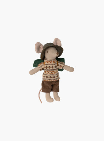 Maileg Toy Maileg Big Brother Hiker Mouse