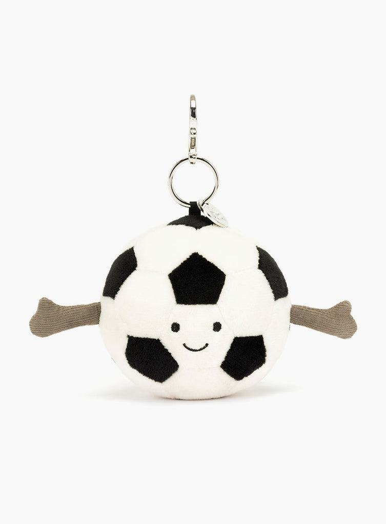 Jellycat Sports Football Bag Charm