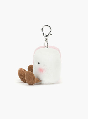 Jellycat Toy Amuseable Pair of Marshmallows Bag Charm