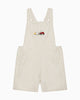 Chelsea Clothing Company Bib Shorts Baby Alexander Bib Shorts in Oatmeal Stripe