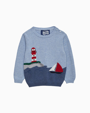 Chelsea Clothing Co Jumper Baby Lighthouse Jumper