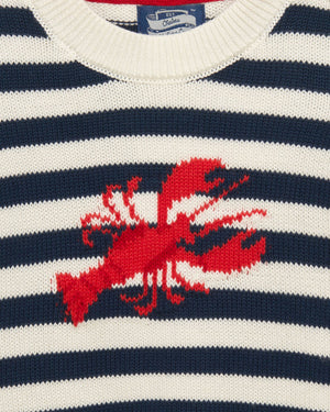 Chelsea Clothing Co Jumper Baby Lobster Striped Jumper