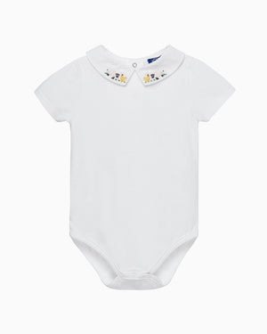 Chelsea Clothing Company Body Baby Short-Sleeved Monty Farmyard Body