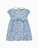 Confiture Dress Baby Catherine Smocked Dress in Blue Floral