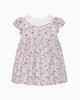 Confiture Dress Baby Catherine Smocked Dress in Pink Floral