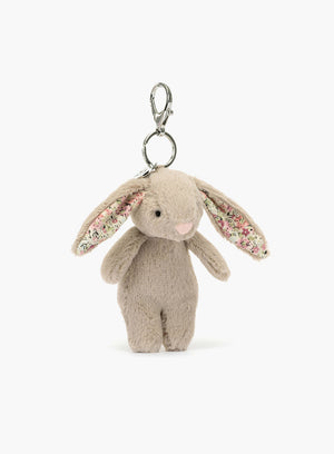 Jellycat Blossom Beige Bunny Bag Charm