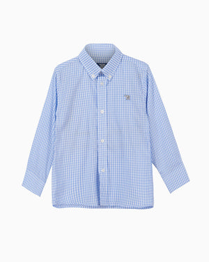 Chelsea Clothing Company Shirt Thomas Shirt in Blue Gingham