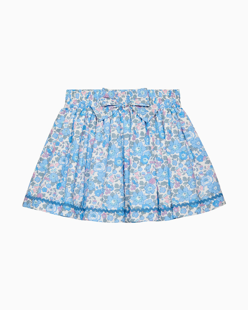 Lily Rose Skirt Bow Skirt in Blue Betsy