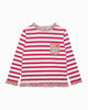 Lily Rose Sweatshirt Breton Long-Sleeved Top in Pink Betsy