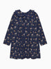 Confiture Dress Deer Jersey Dress in Navy