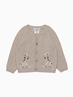 Lapinou Cardigan Baby Giraffe Cardigan