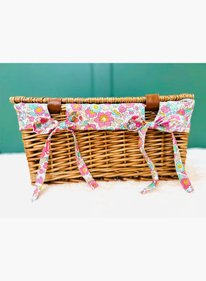 Bespoke Baskets Homeware Small Bespoke Baskets in Betsy Pink