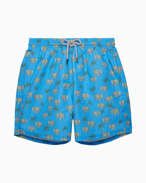 Hampton Swim Swimshorts Mens Daddy & Me Swimshorts in Elephant