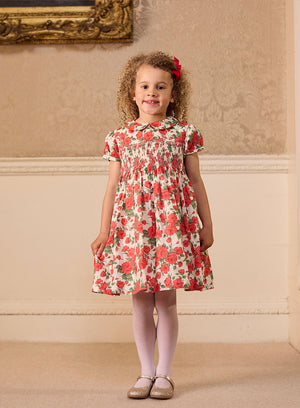 Lily Rose Dress Carline Rose Smocked Party Dress