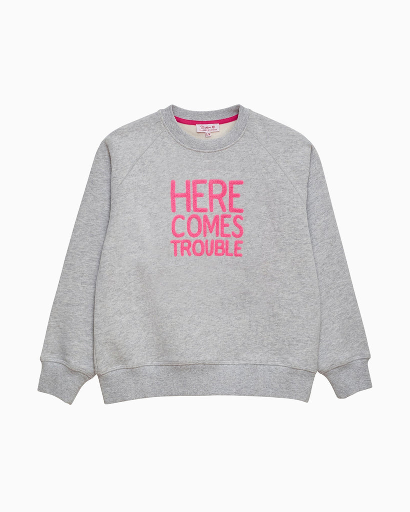 Confiture Sweatshirt Women's Here Comes Trouble Sweatshirt