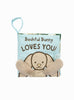 Baby Jellycat Toy Bashful Bunny Loves You Book