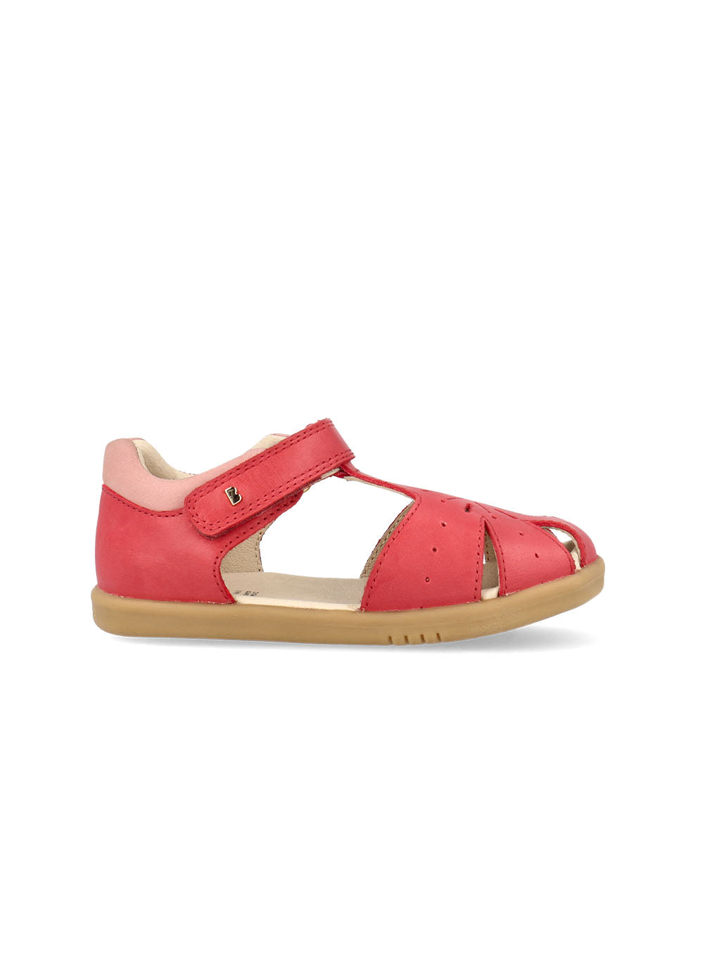 Bobux Compass Sandals in Mineral Red Rose Trotters Childrenswear