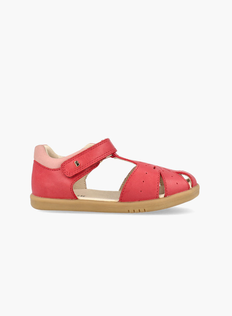 Bobux Sandals Bobux Compass Sandals in Red/Rose