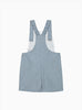 Chelsea Clothing Company Bib Shorts Baby Alfie Bib Shorts in Pale Blue Flannel