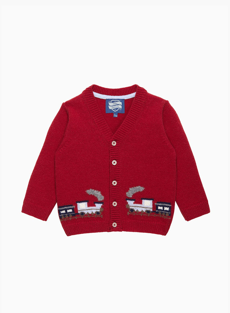 Chelsea Clothing Company Cardigan Baby Train Cardigan