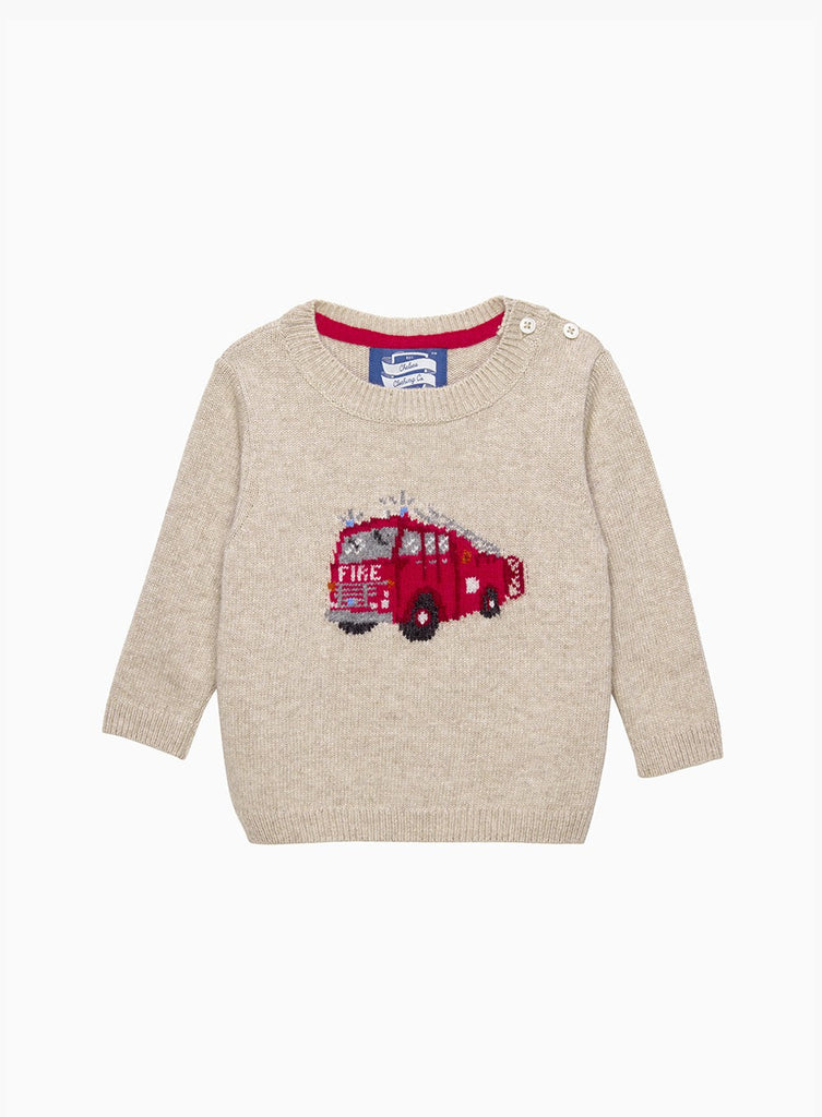 Chelsea Clothing Company Jumper Baby Fire Engine Jumper