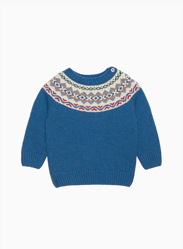 Chelsea Clothing Company Jumper Baby Frankie Fair Isle Jumper