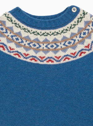 Chelsea Clothing Company Jumper Baby Frankie Fair Isle Jumper