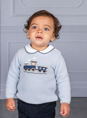 Chelsea Clothing Company Jumper Baby Thomas Train Jumper