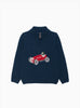 Chelsea Clothing Company Jumper Henry Half-Zip Jumper