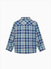 Chelsea Clothing Company Shirt Oliver Shirt in Brown/Blue Check