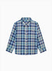 Chelsea Clothing Company Shirt Oliver Shirt in Brown/Blue Check