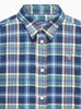 Chelsea Clothing Company Shirt Oliver Shirt in Brown/Blue Check