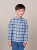 Chelsea Clothing Company Shirt Oscar Shirt in Blue Check