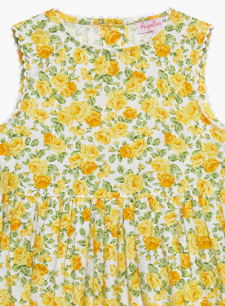 Confiture Dress Adelina Summer Dress in Yellow Rose