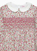 Confiture Dress Arabella Floral Smocked Dress in Red Floral