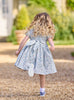 Confiture Dress Arabella Smocked Dress in Blue Floral