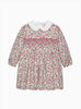 Confiture Dress Baby Arabella Floral Smocked Dress in Red Floral