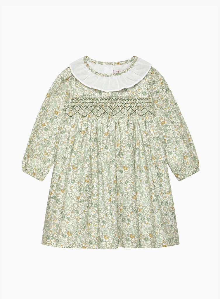 Confiture Dress Baby Bella Floral Willow Smocked Dress