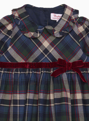 Confiture Dress Baby Bonnie Tartan Dress