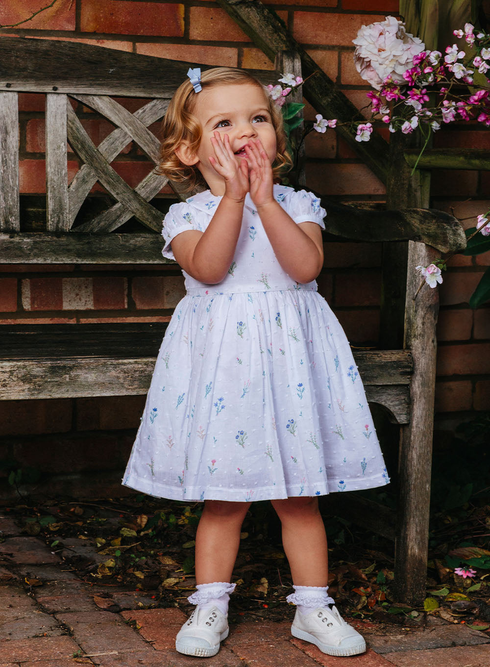 Little girl floral dress on sale