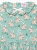 Confiture Dress Baby Jersey Dress in Pale Green Bunny