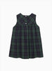 Confiture Dress Baby Scottie Tartan Pinafore